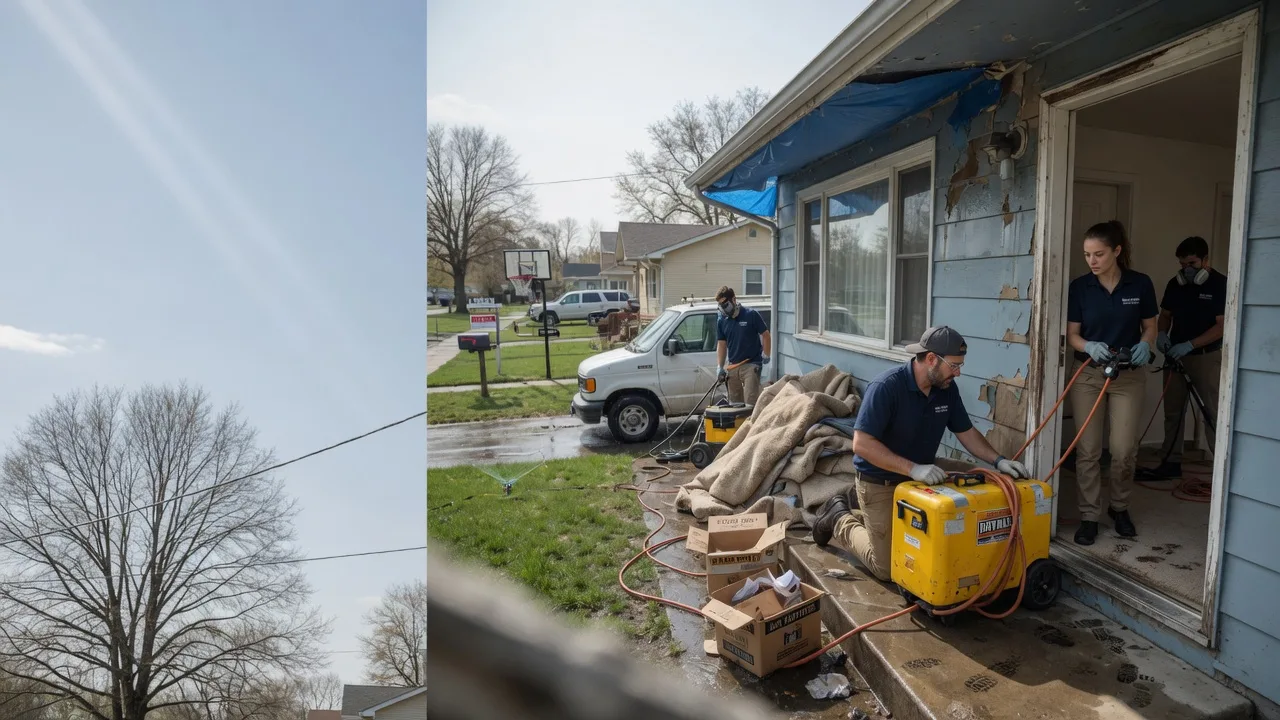 Basement Flood Cleanup in Warren, MN near me